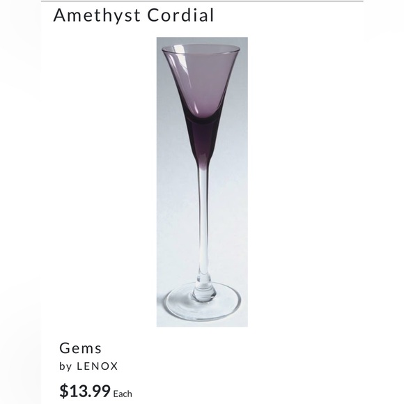 Lenox Gems Crystal Cordials - Picture 7 of 9